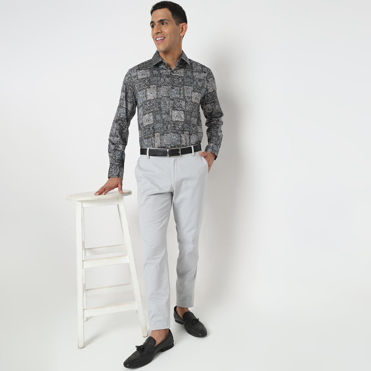 Slim Fit Printed Shirt