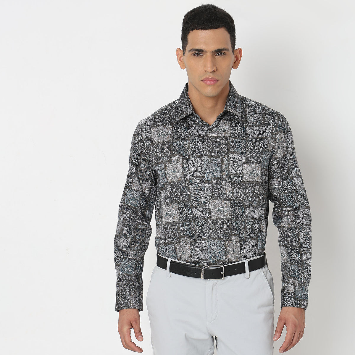 Slim Fit Printed Shirt