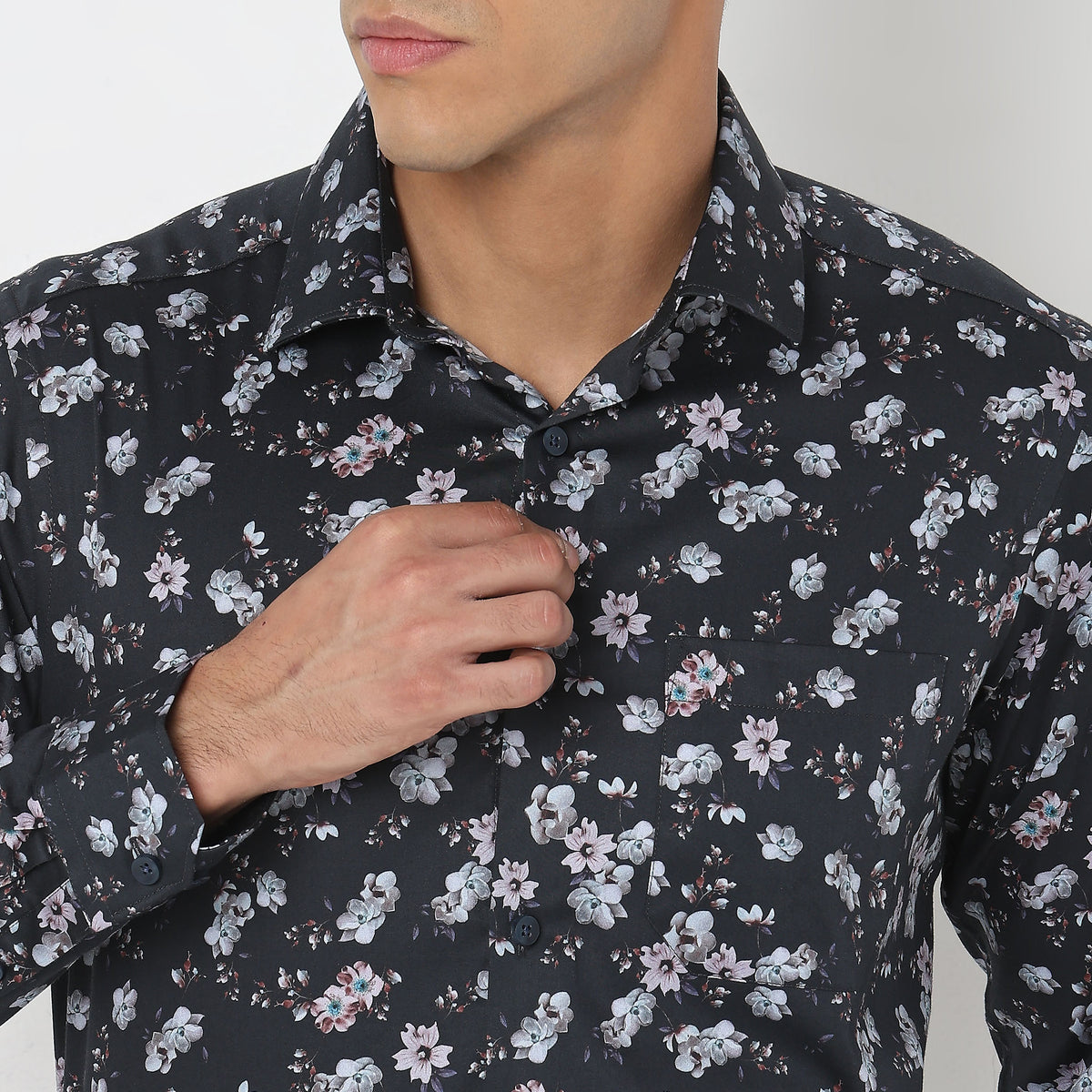 Slim Fit Printed Shirt