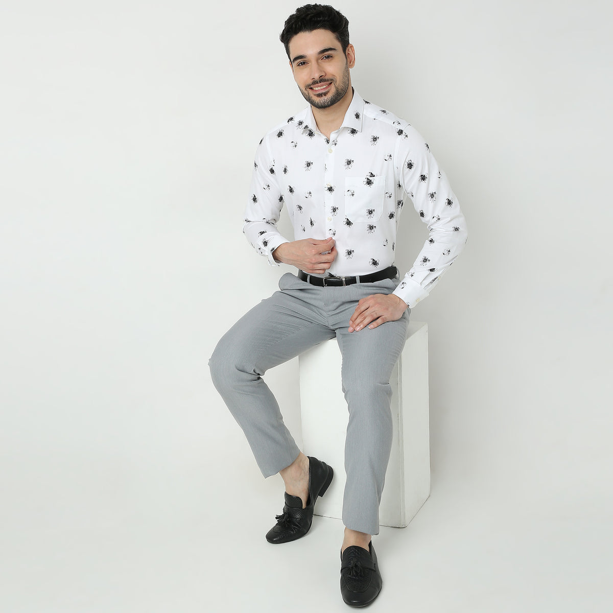 Slim Fit Printed Shirt