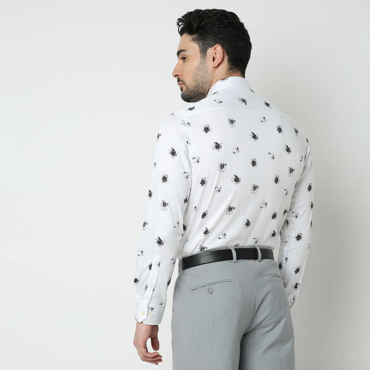 Slim Fit Printed Shirt