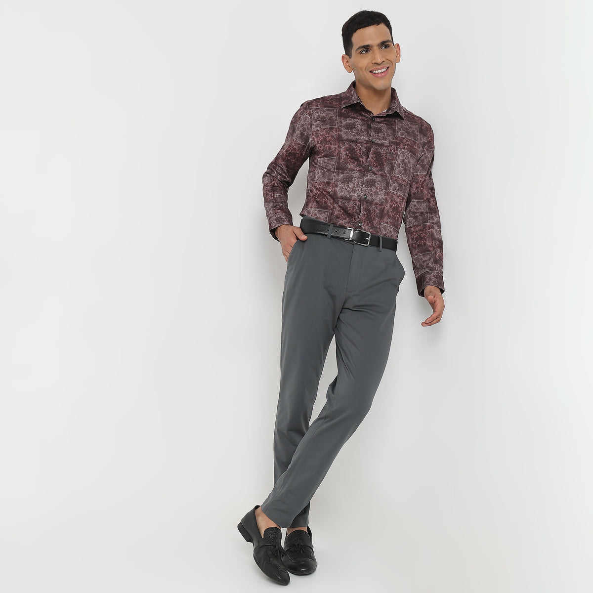 Slim Fit Printed Shirt