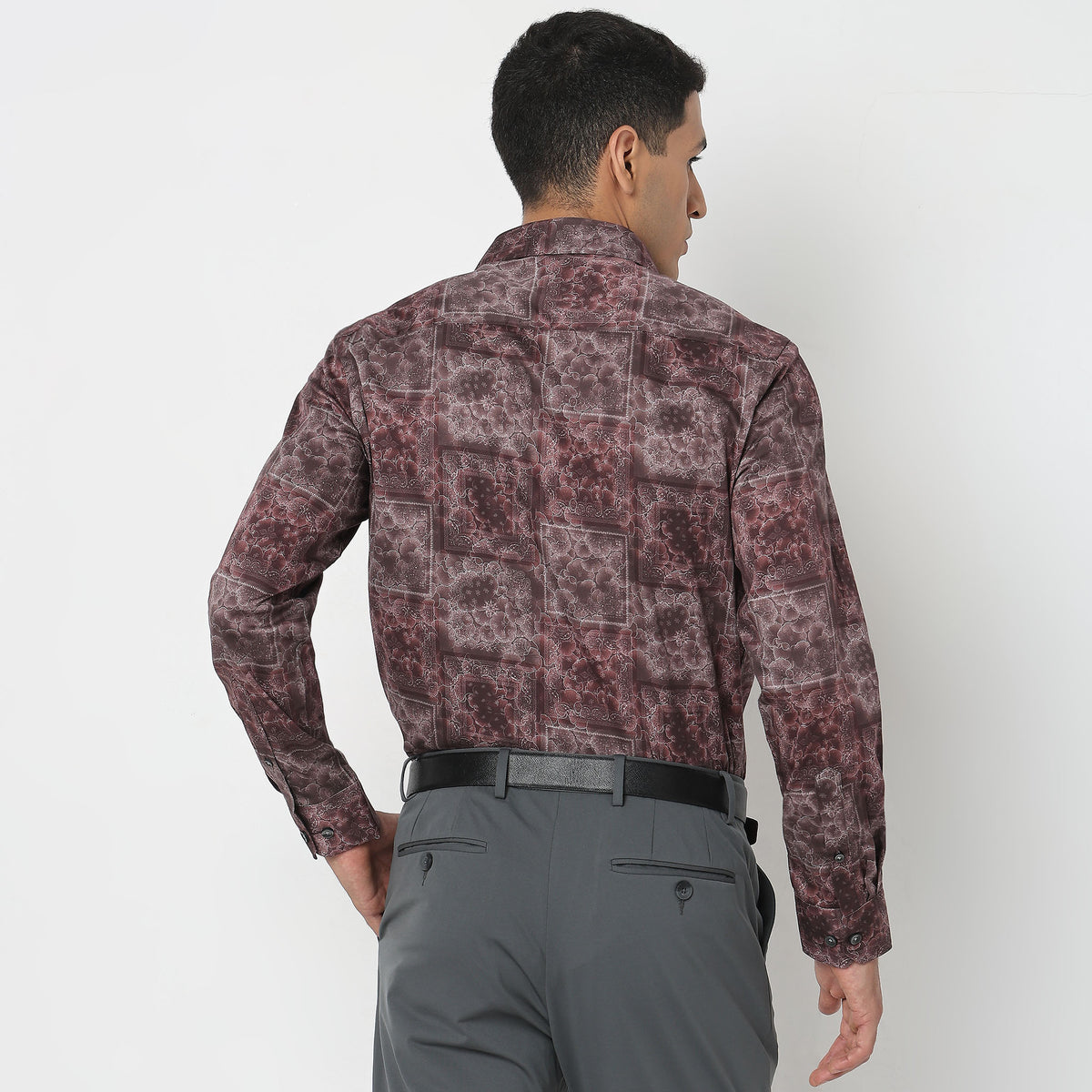 Slim Fit Printed Shirt