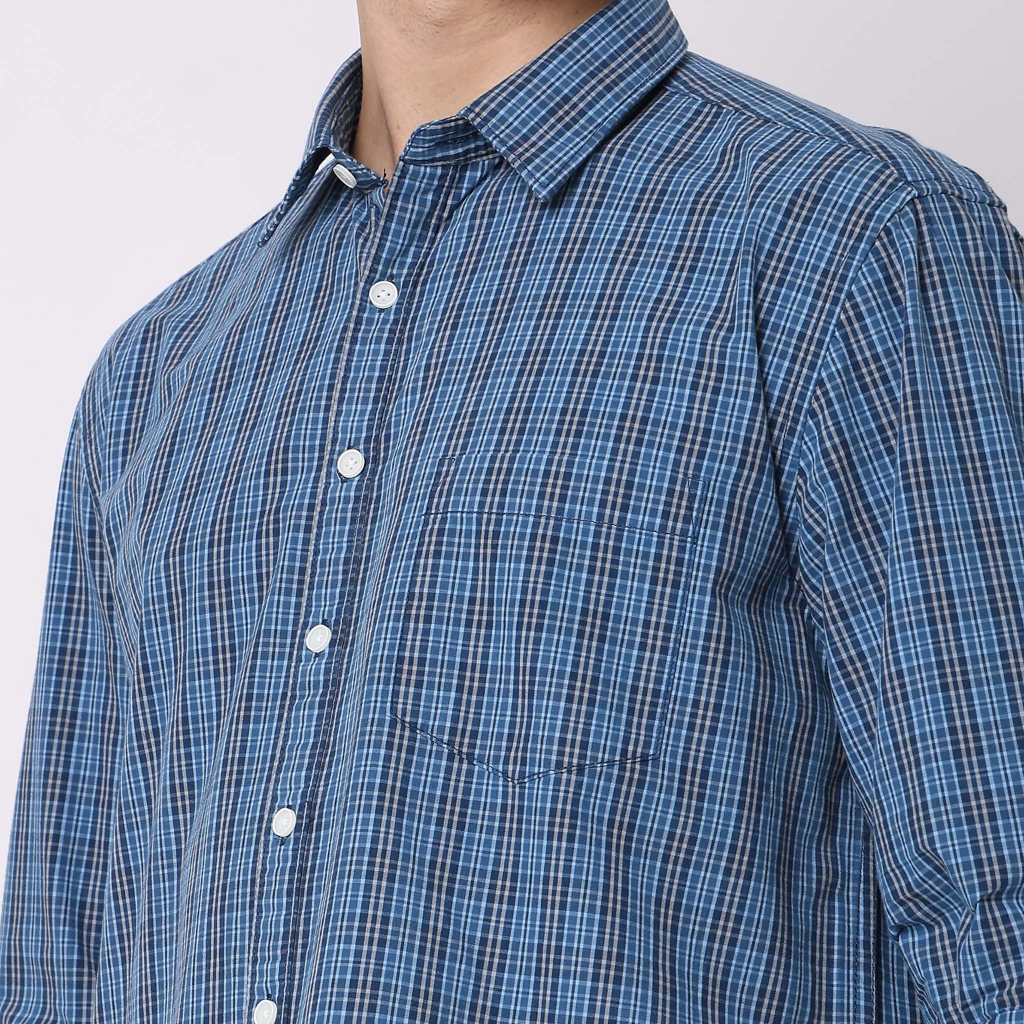 Regular Fit Checkered Shirt