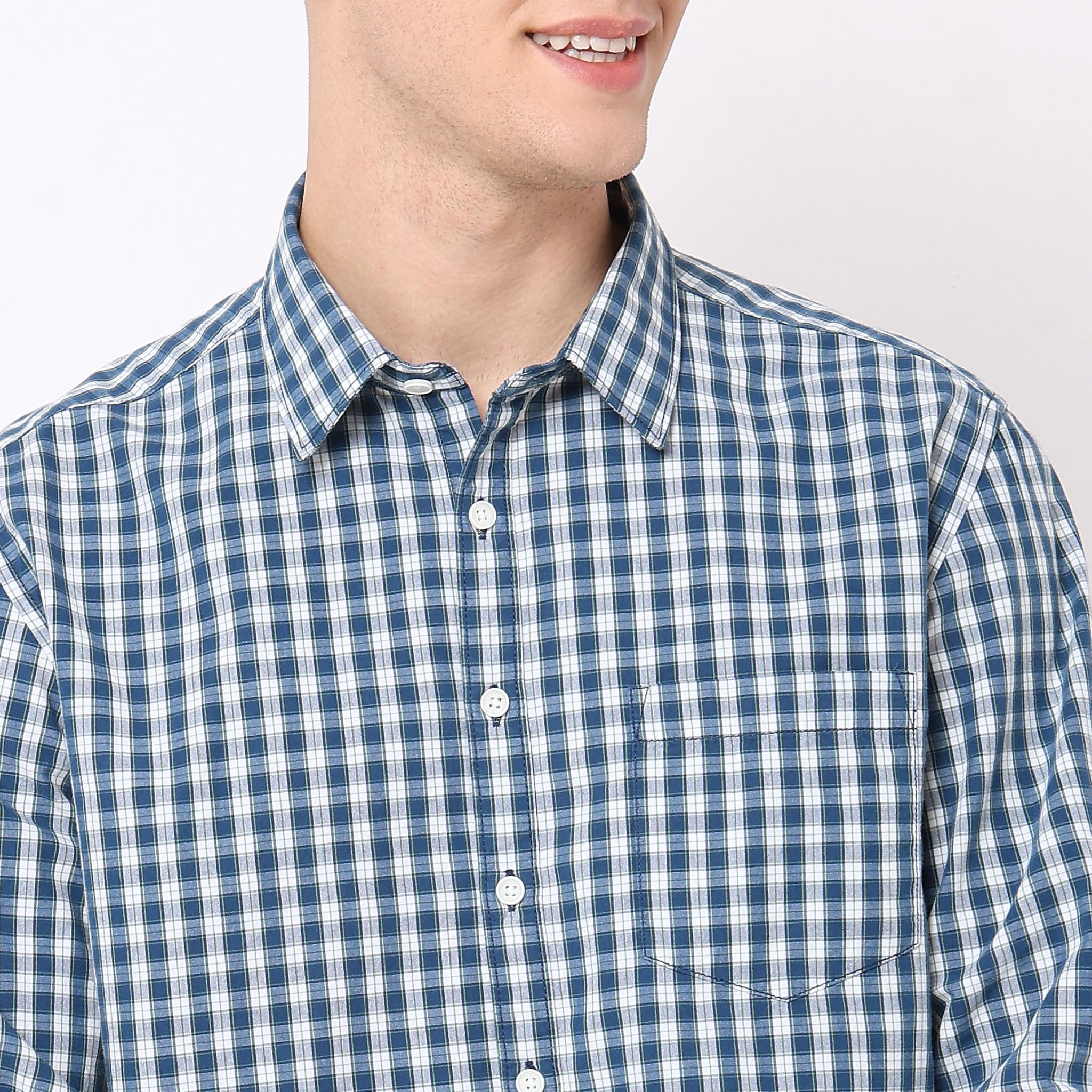 Regular Fit Checkered Shirt