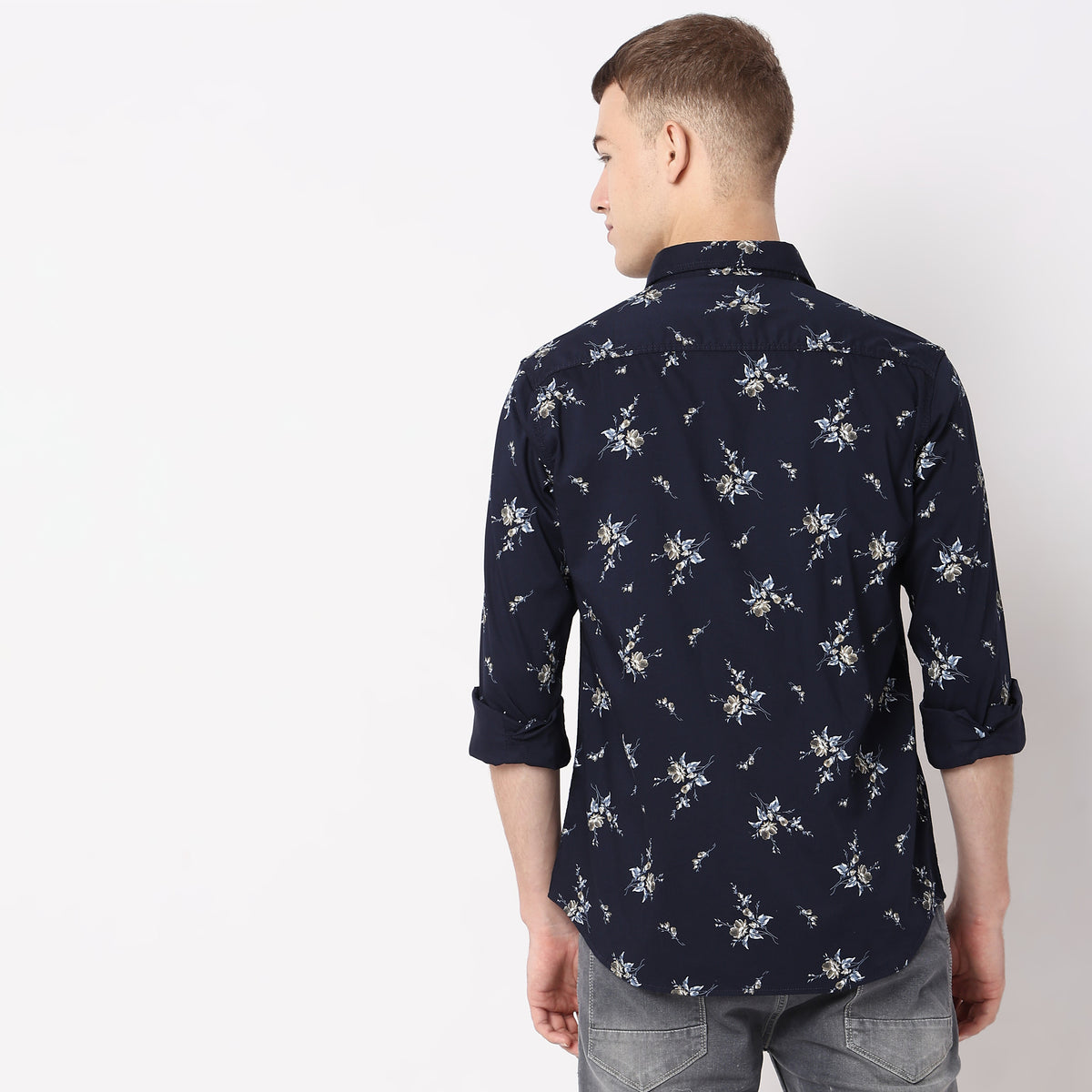 Slim Fit Printed Shirt