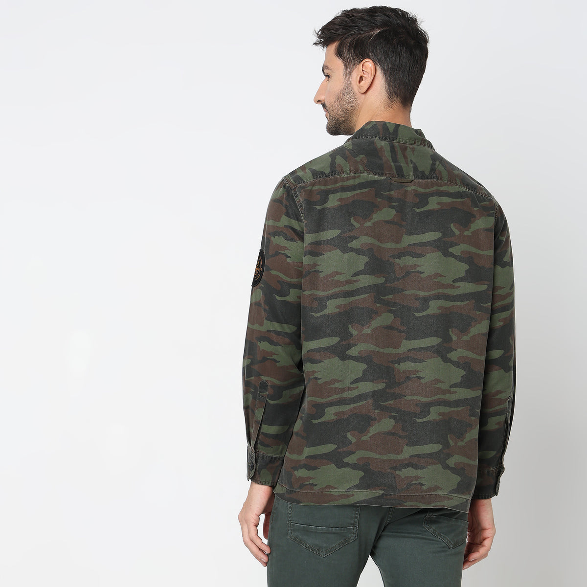 Regular Fit Camo Shirt