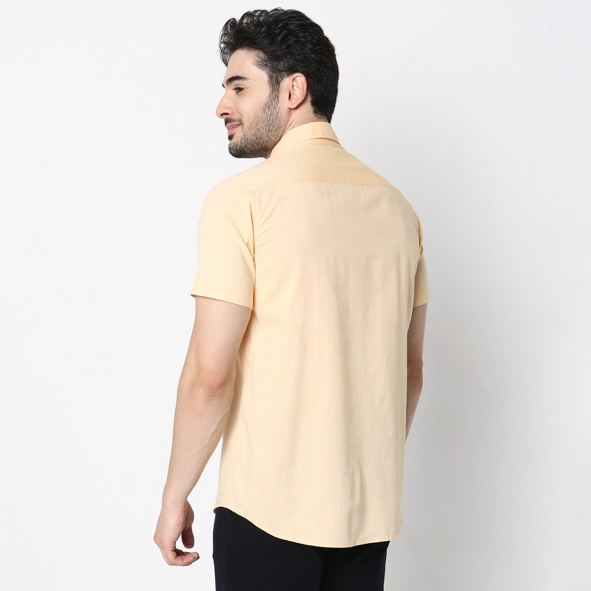 Regular Fit Solid Shirt