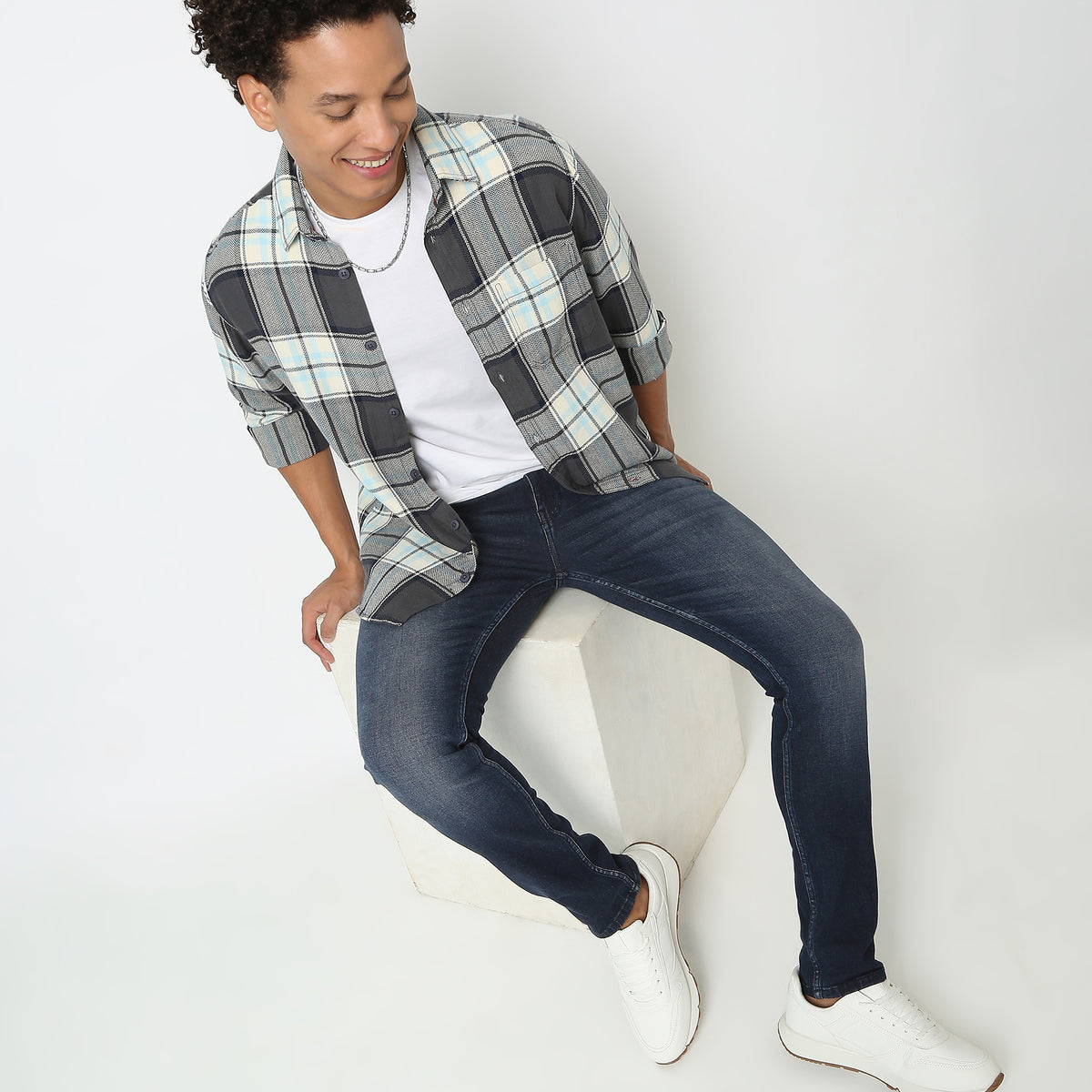 Regular Fit Checkered Shirt