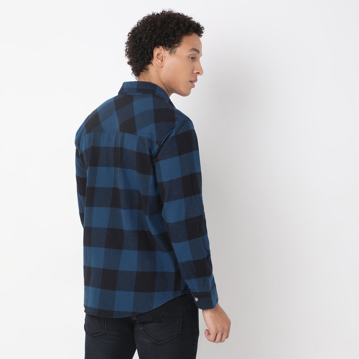 Regular Fit Checkered Shirt