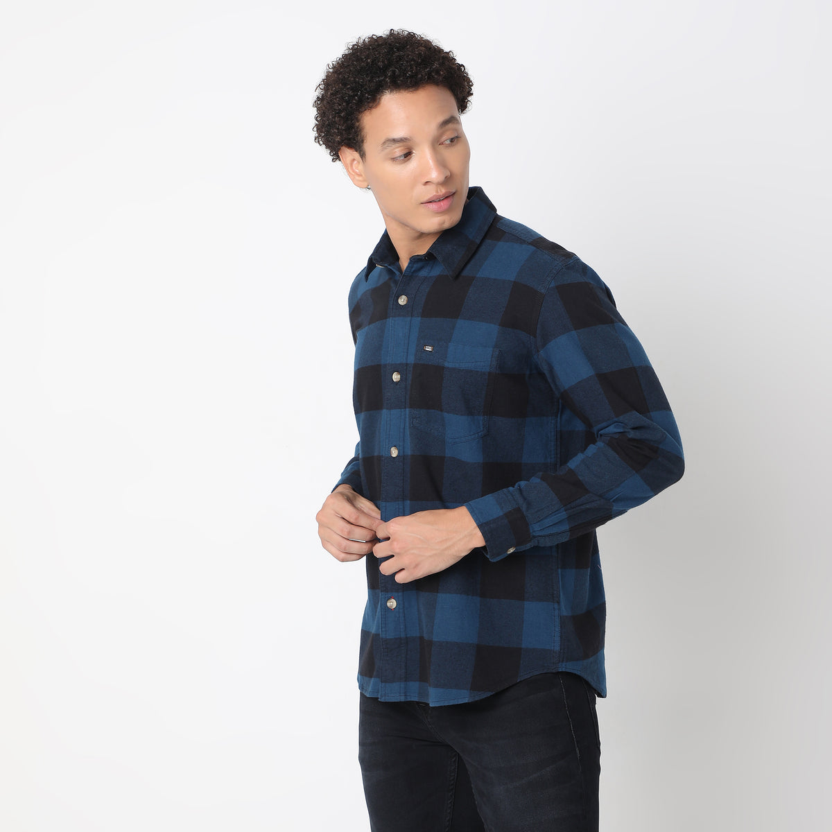 Regular Fit Checkered Shirt