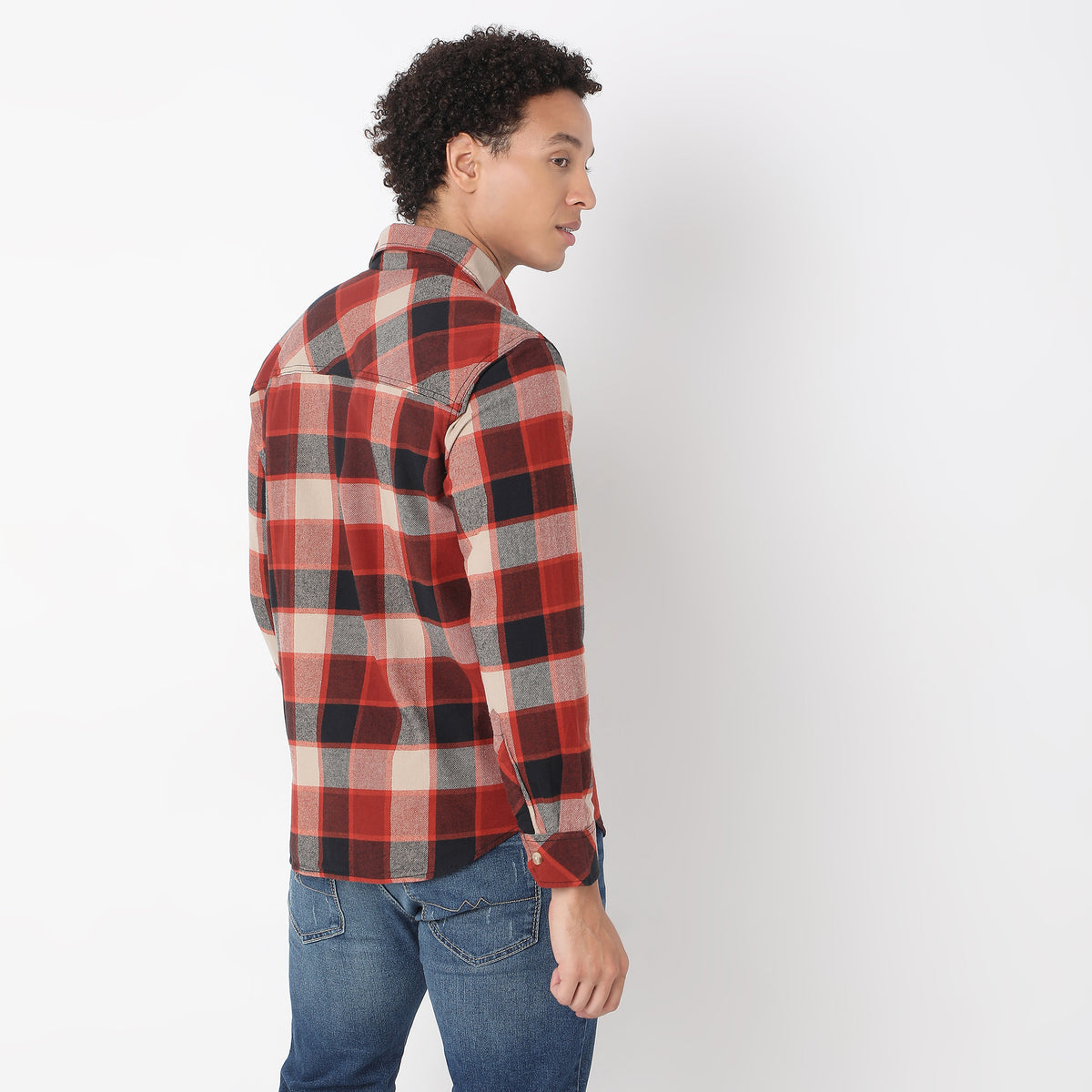 Regular Fit Checkered Shirt