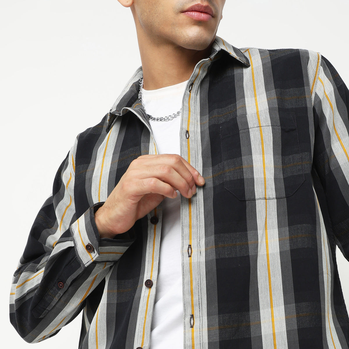 Regular Fit Checkered Shirt