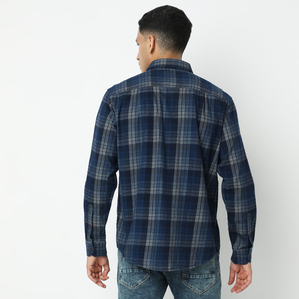 Regular Fit Checkered Shirt