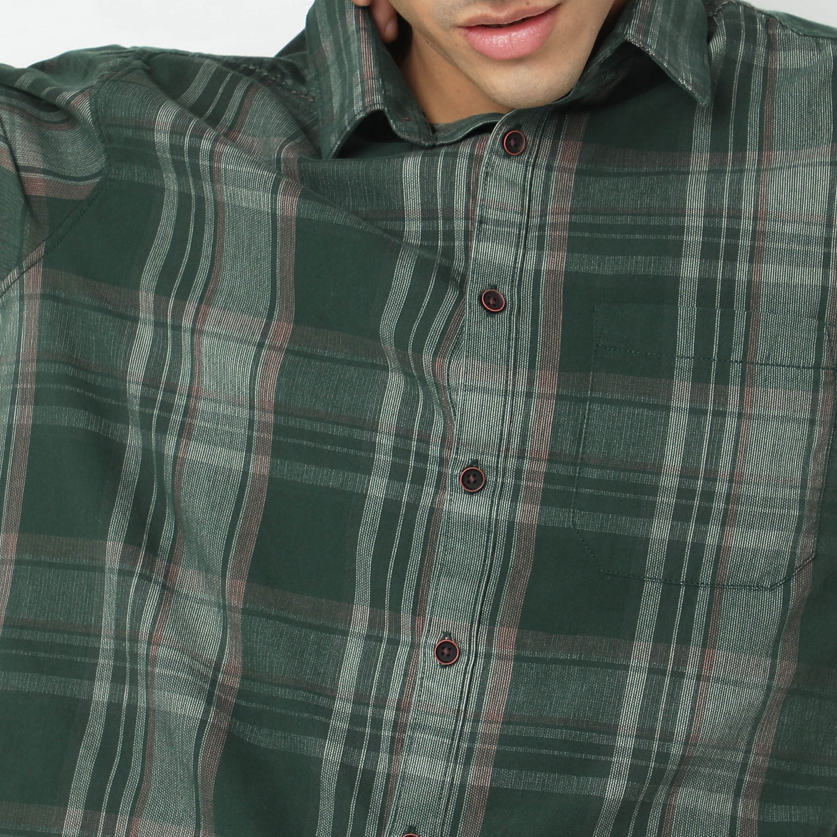 Regular Fit Checkered Shirt