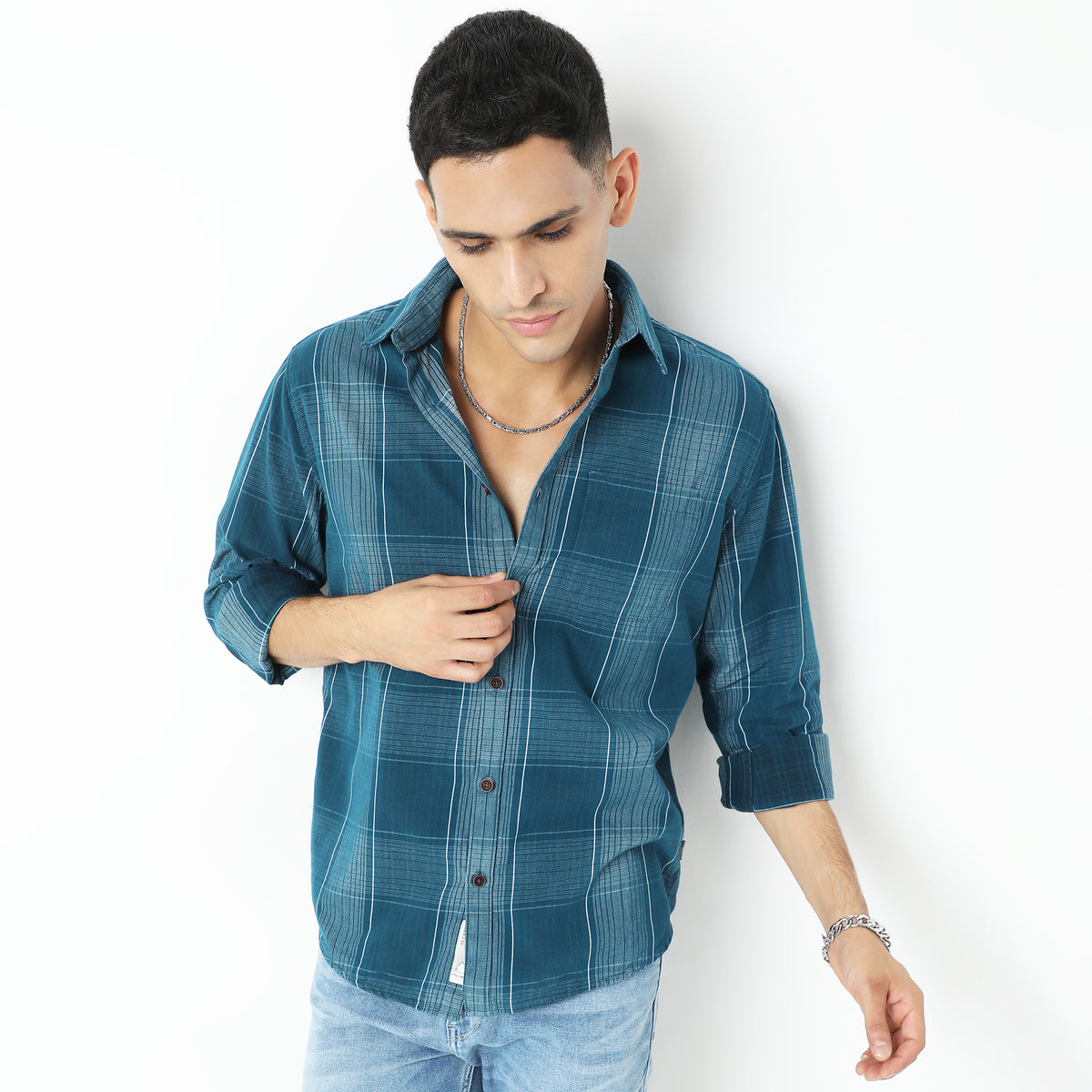 Regular Fit Checkered Shirt