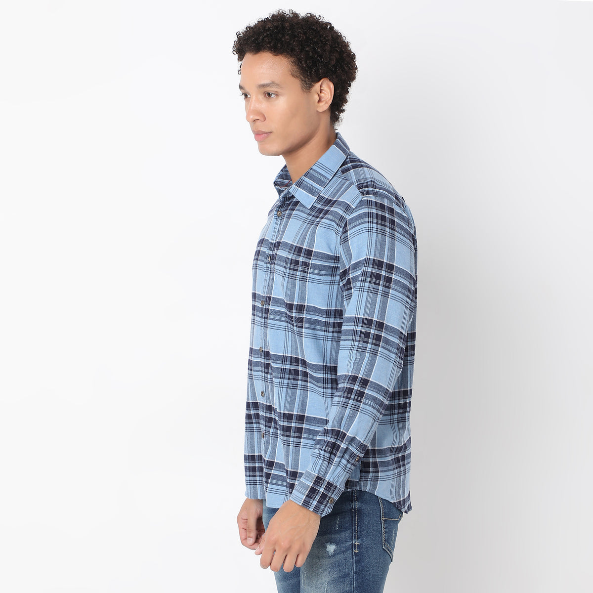 Regular Fit Checkered Shirt