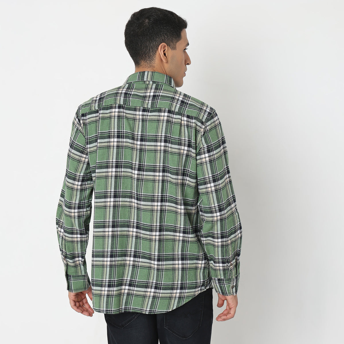 Regular Fit Checkered Shirt