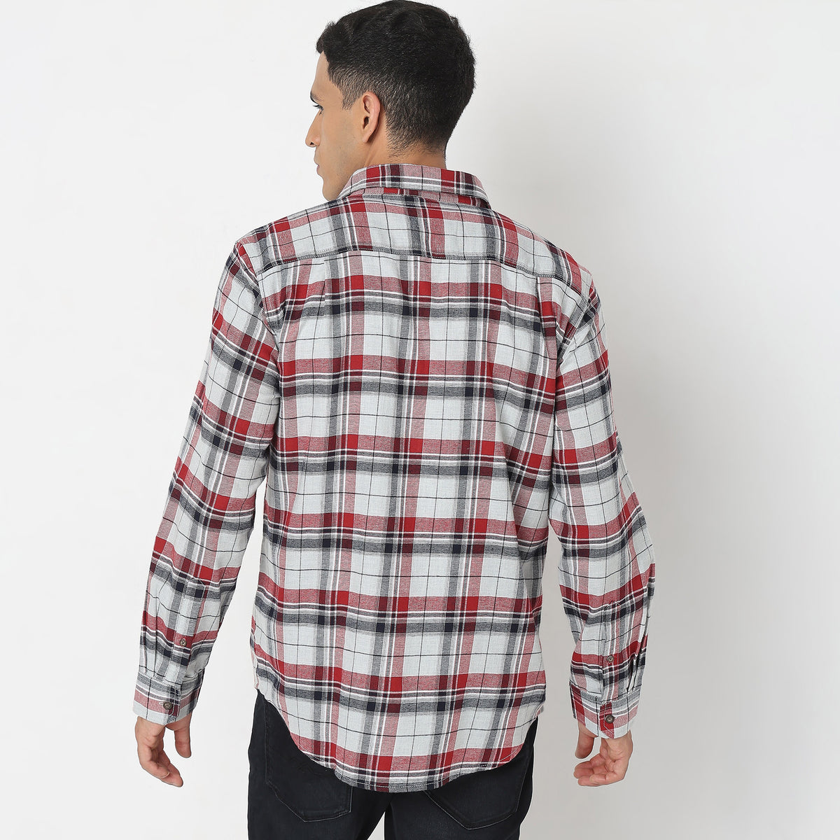 Regular Fit Checkered Shirt