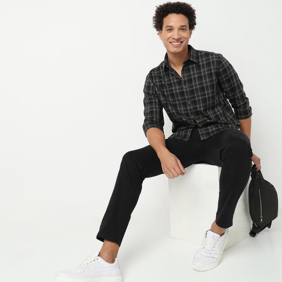 Regular Fit Checkered Shirt