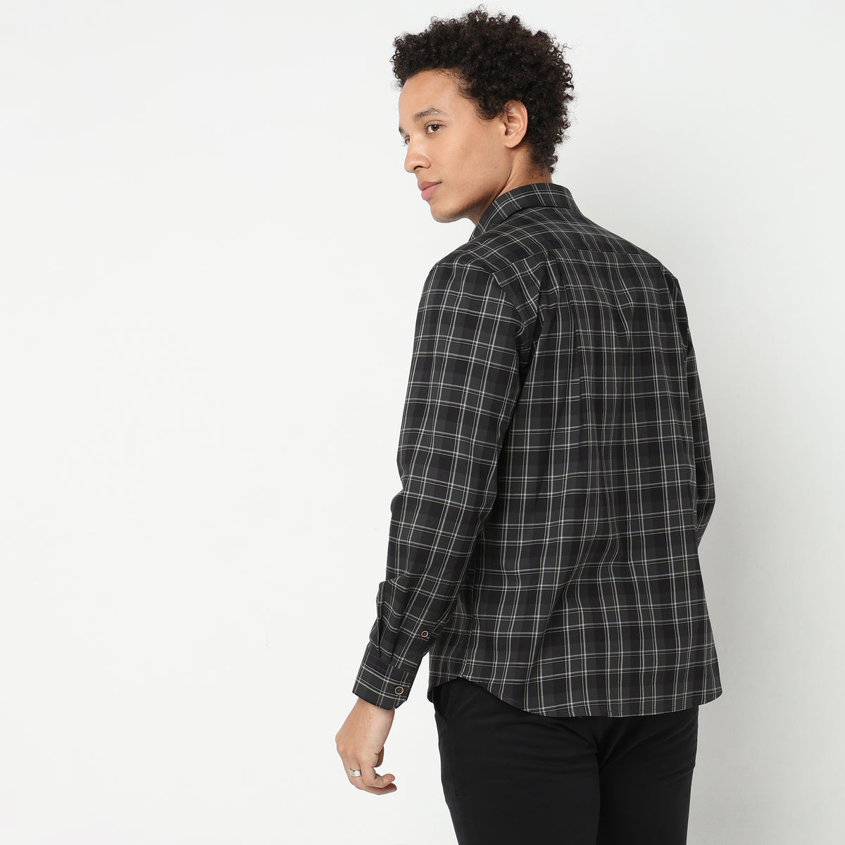 Regular Fit Checkered Shirt