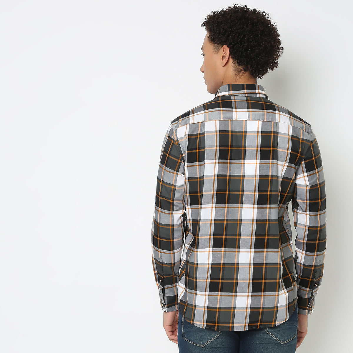 Regular Fit Checkered Shirt