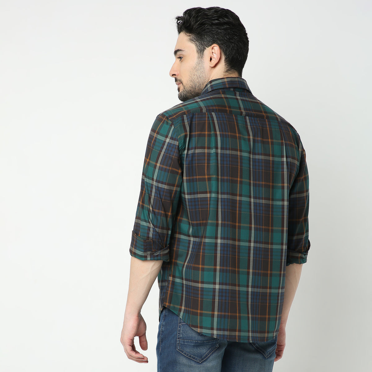 Regular Fit Checkered Shirt