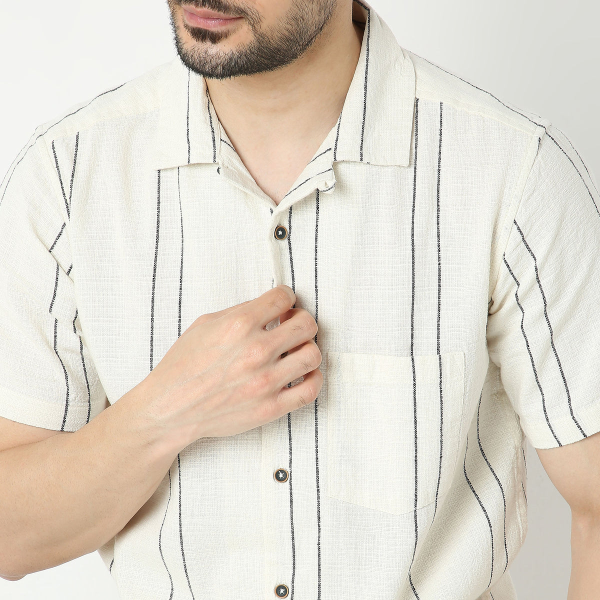 Regular Fit Striped Shirt