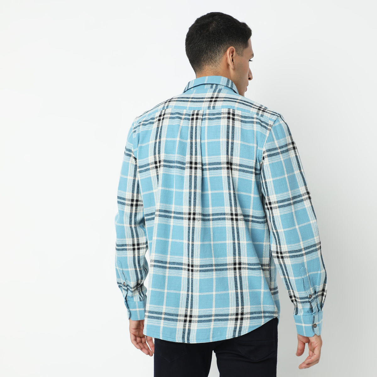 Regular Fit Checkered Shirt