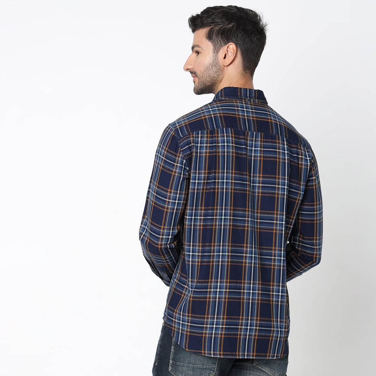 Regular Fit Checkered Shirt