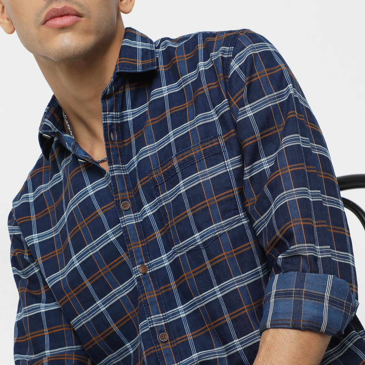 Regular Fit Checkered Shirt