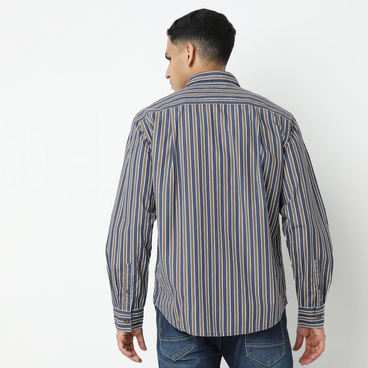 Regular Fit Striped Shirt