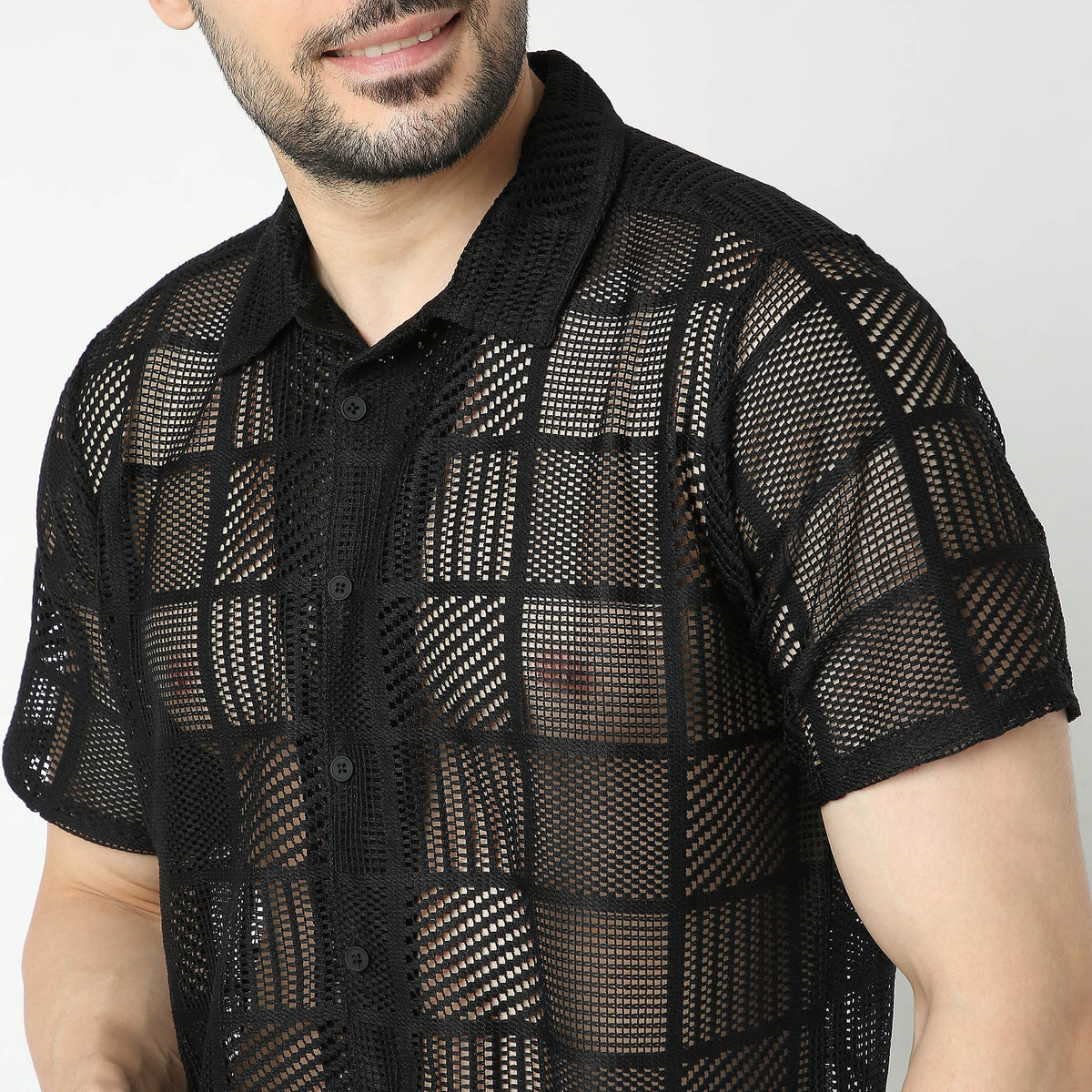 Regular Fit Structured Shirt