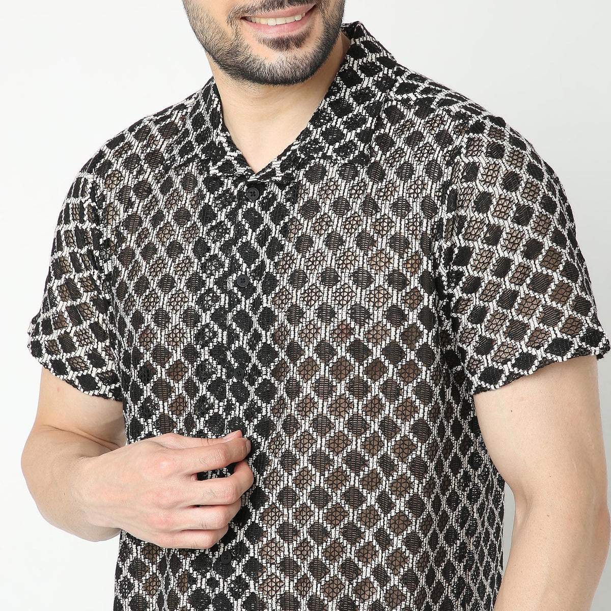 Regular Fit Structured Shirt