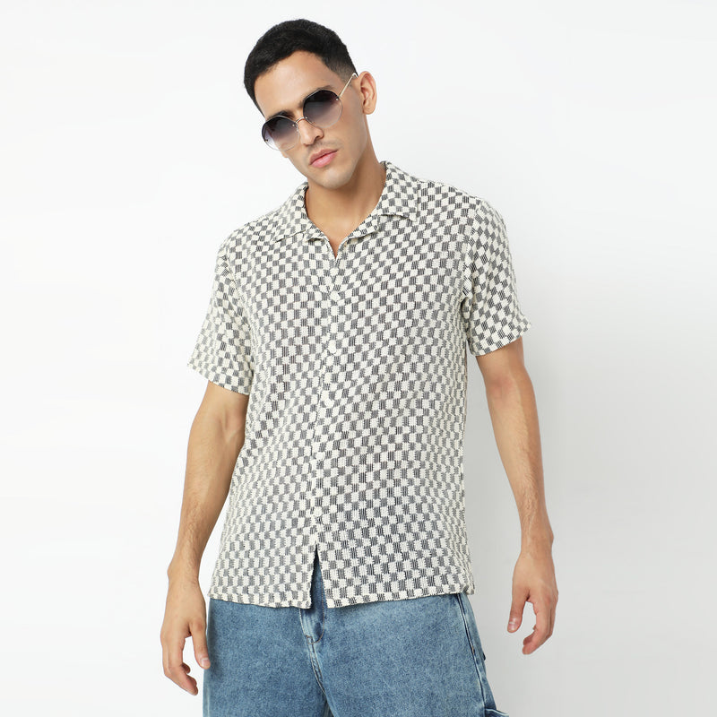 Regular Fit Checkered Shirt