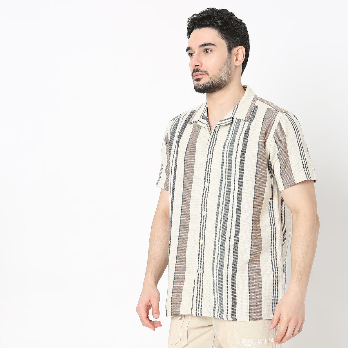 Regular Fit Striped Shirt