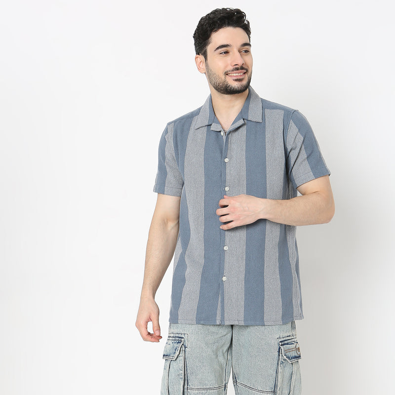 Regular Fit Striped Shirt