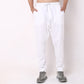Regular Fit Solid Mid Rise Trackpants