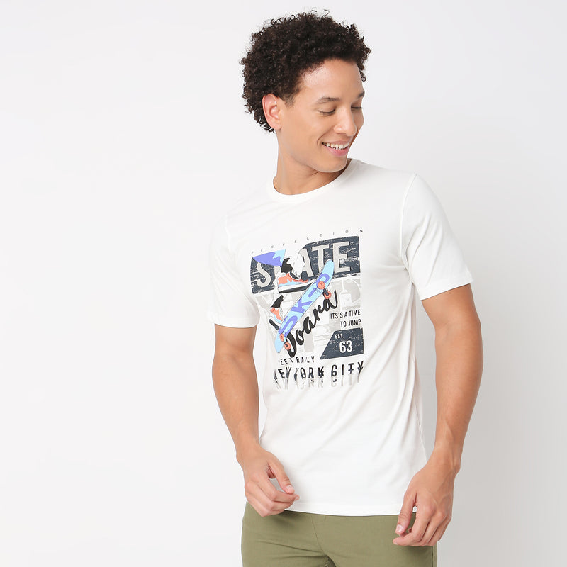 Regular Fit Graphic T-Shirt