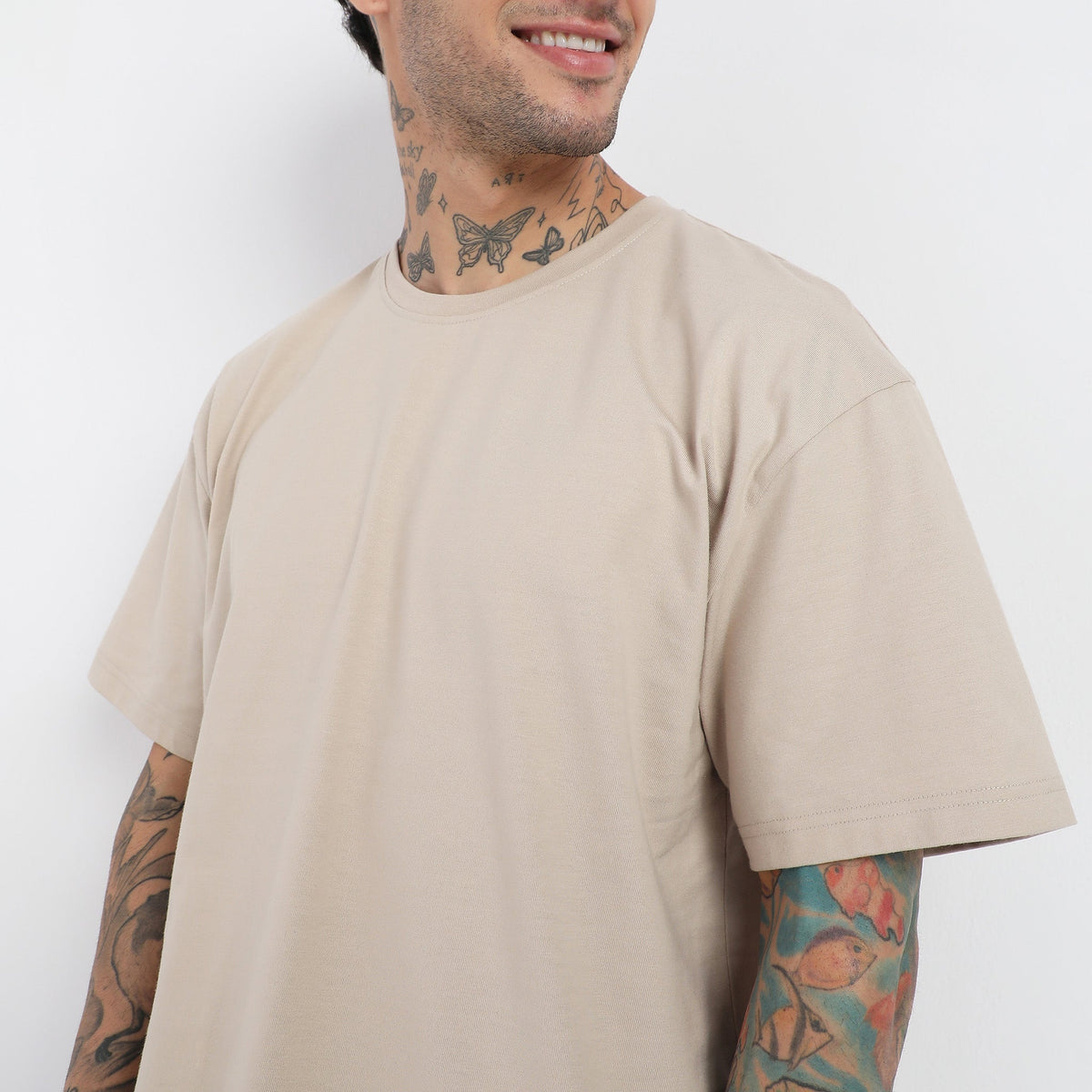 Oversize Solid T-Shirt