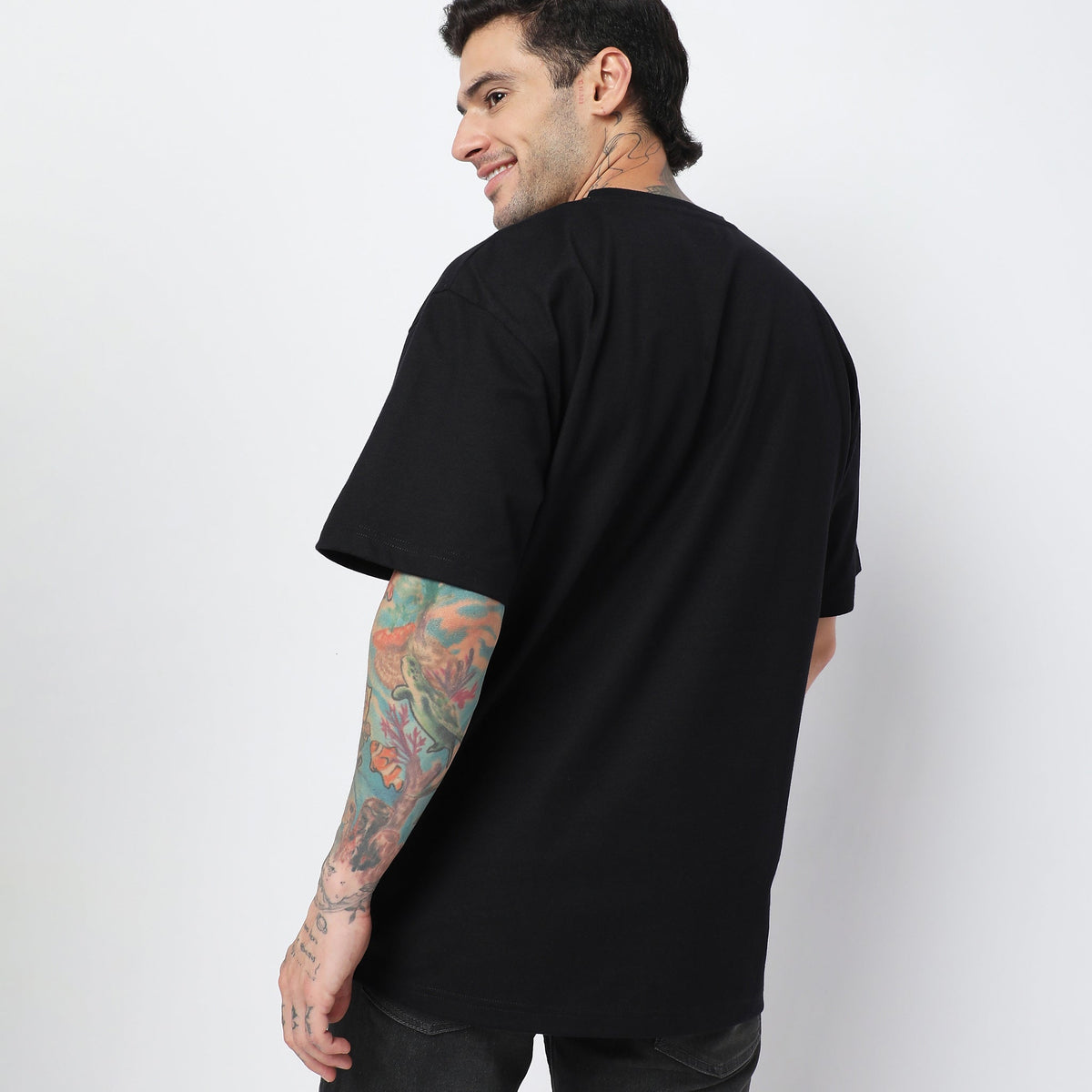 Oversize Solid T-Shirt