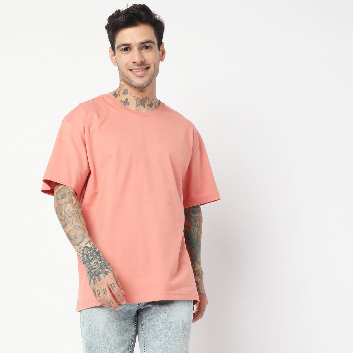 Oversize Solid T-Shirt