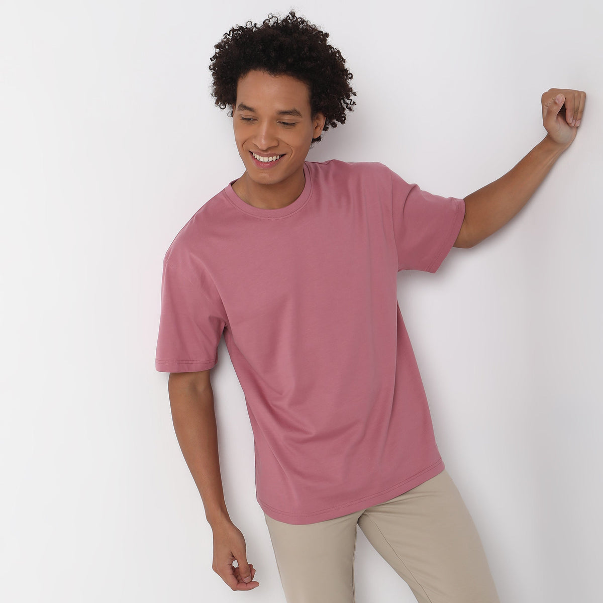 Oversize Solid T-Shirt