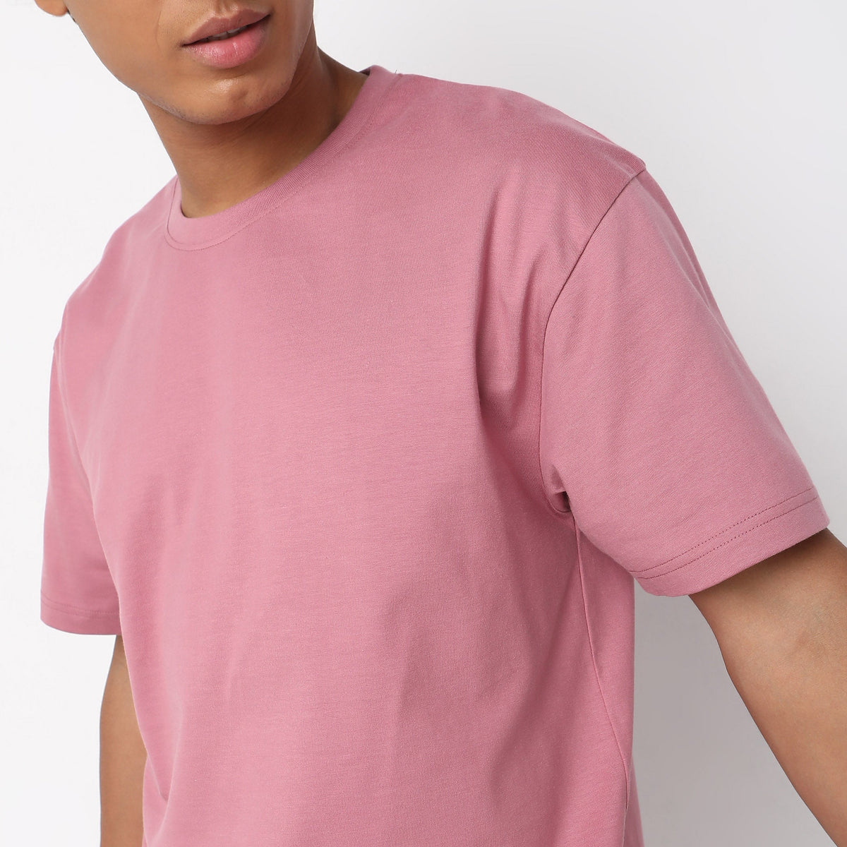 Oversize Solid T-Shirt