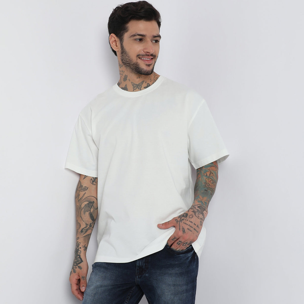 Oversize Solid T-Shirt