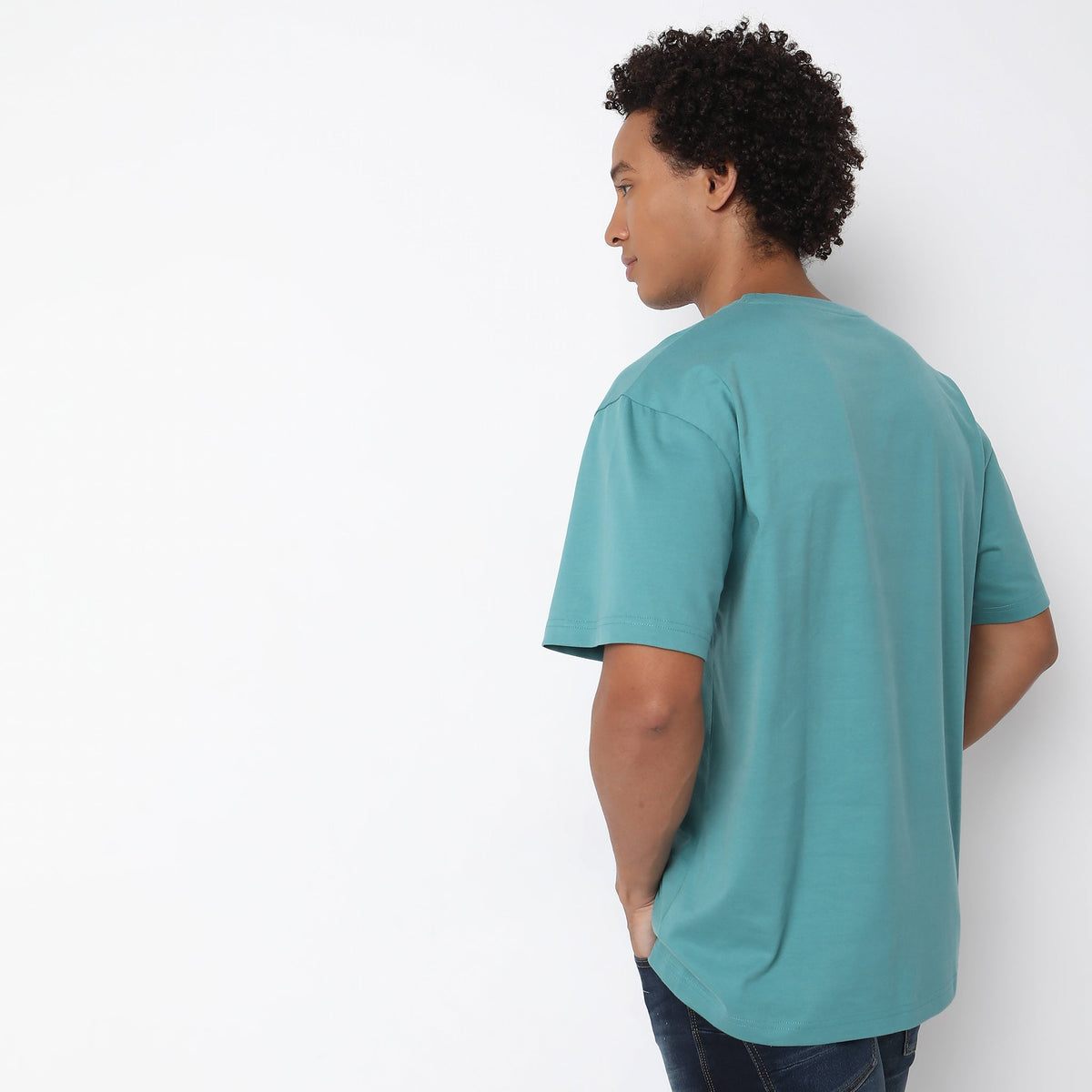 Oversize Solid T-Shirt