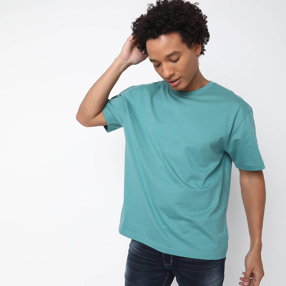 Oversize Solid T-Shirt