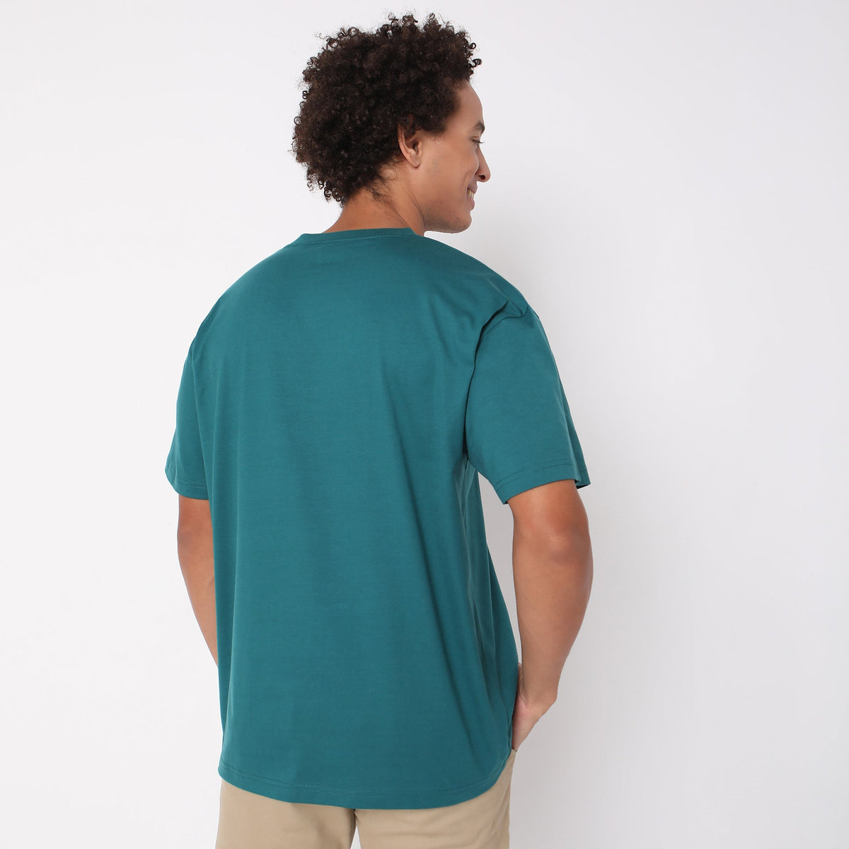 Oversize Solid T-Shirt