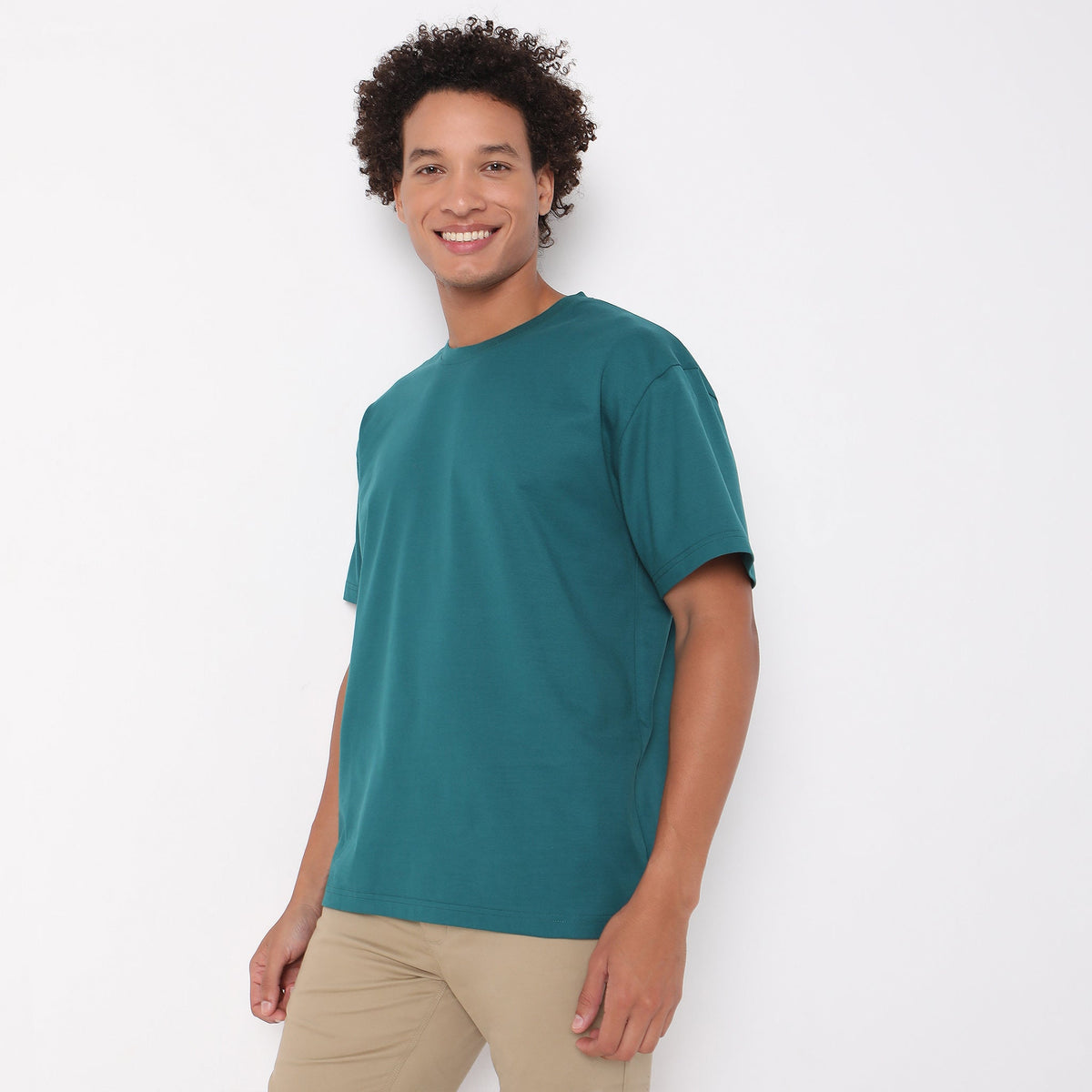 Oversize Solid T-Shirt