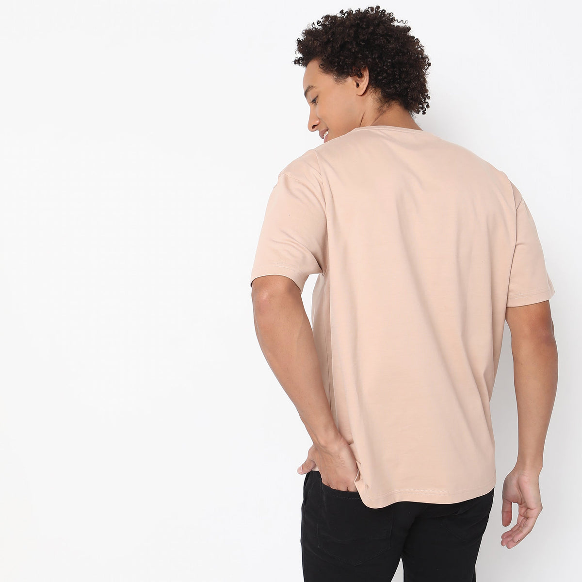 Oversize Solid T-Shirt